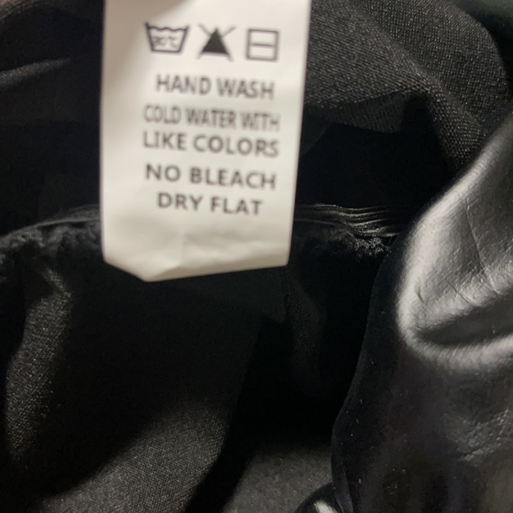 One Piece Faux Leather Body Suit XL - Picture 16 of 16